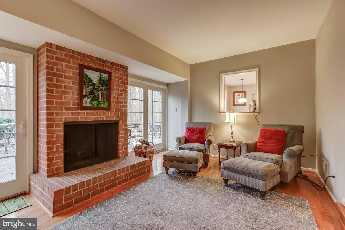 11315 Handlebar Road Reston, VA 20191 - Photo 15 of 41 Den with Wood-burning Fireplace