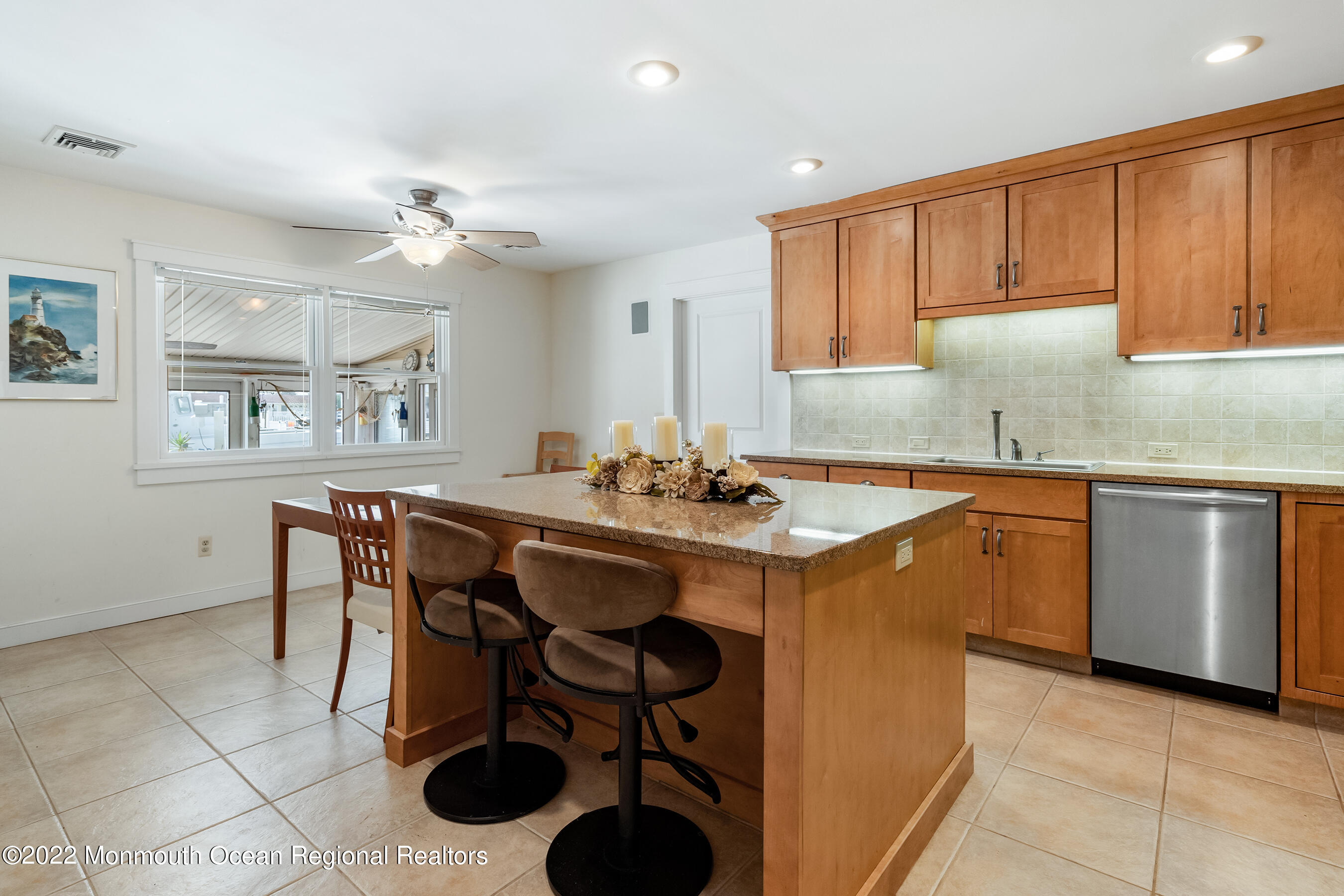 104 Caldwell Road Barnegat, NJ 08005 - Photo 11 of 35 a kitchen with a sink cabinets and window