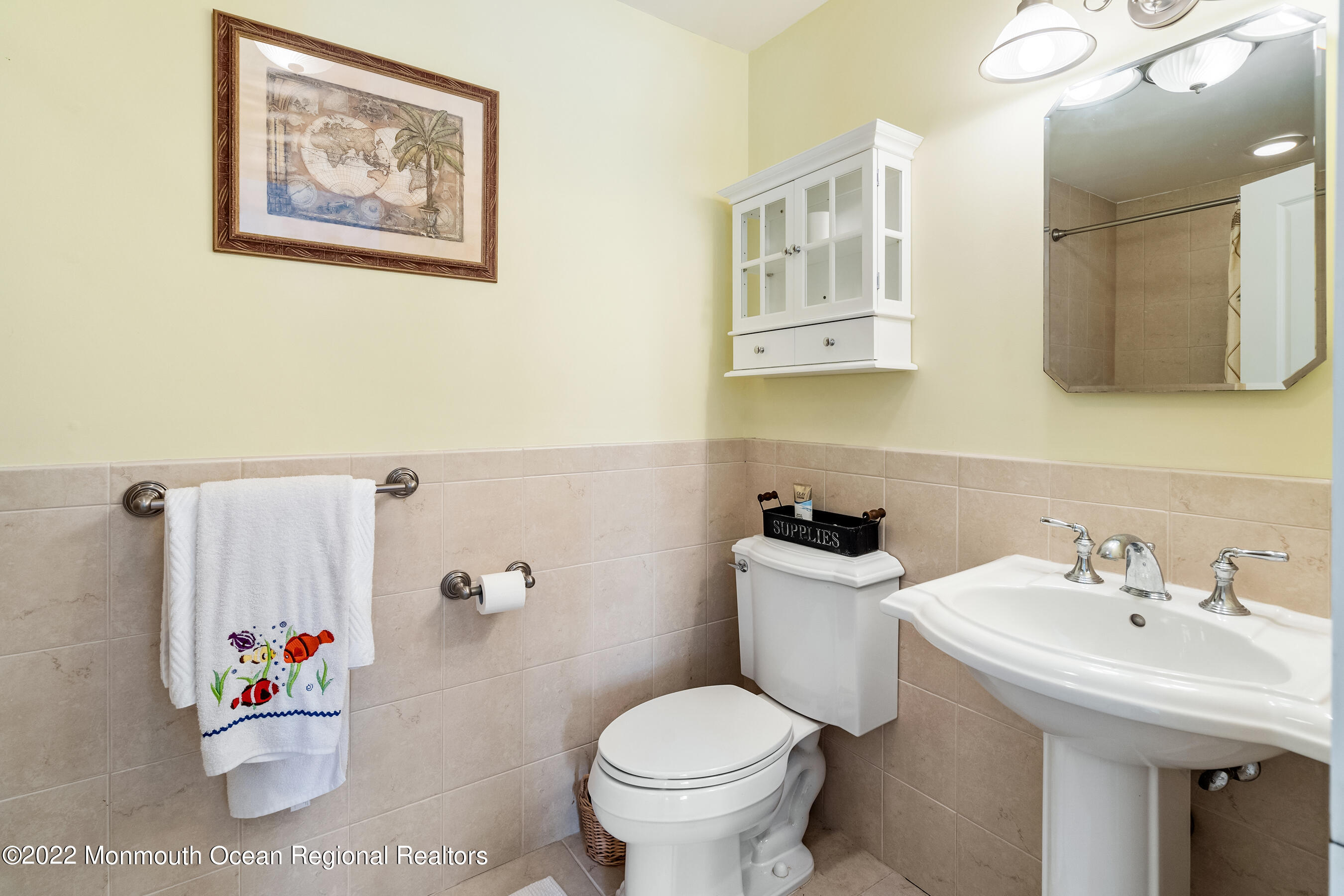 104 Caldwell Road Barnegat, NJ 08005 - Photo 17 of 35 a bathroom with a sink and a toilet