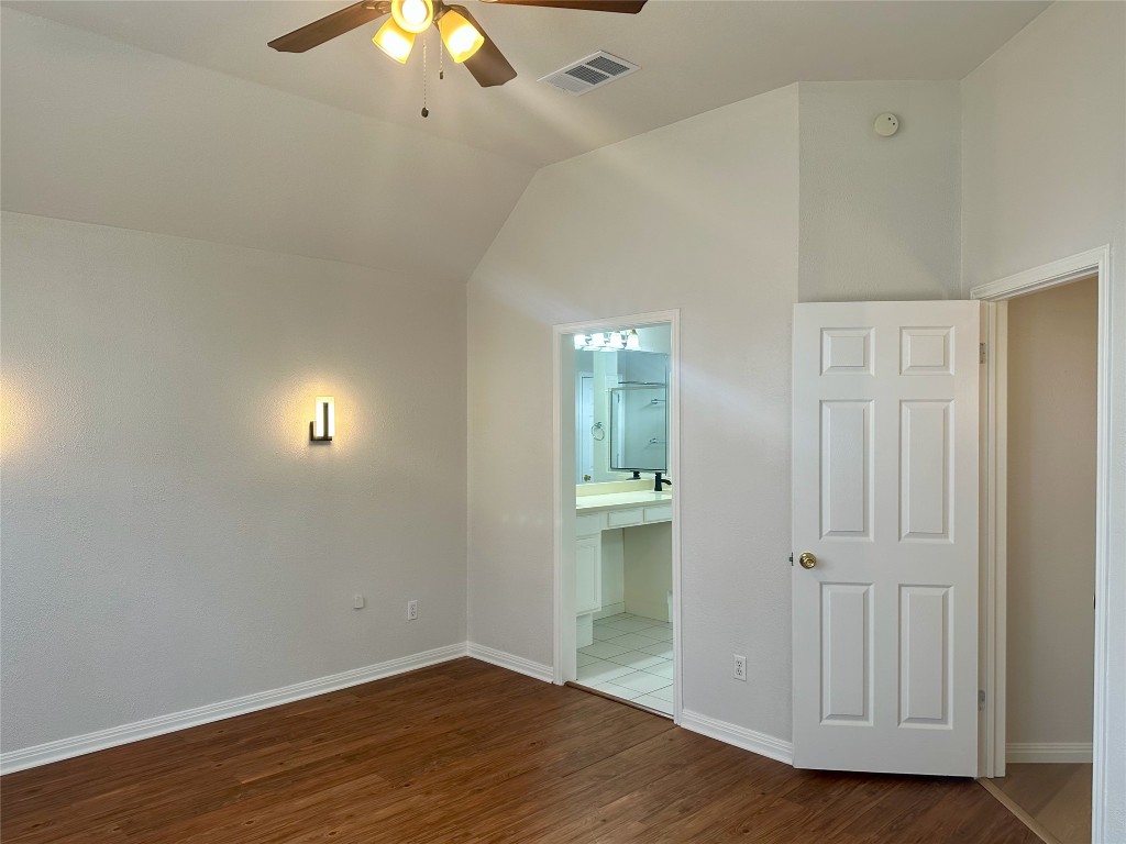 104 Benchmark Street Georgetown, TX 78626 - Photo 18 of 39 wooden floor in an empty room
