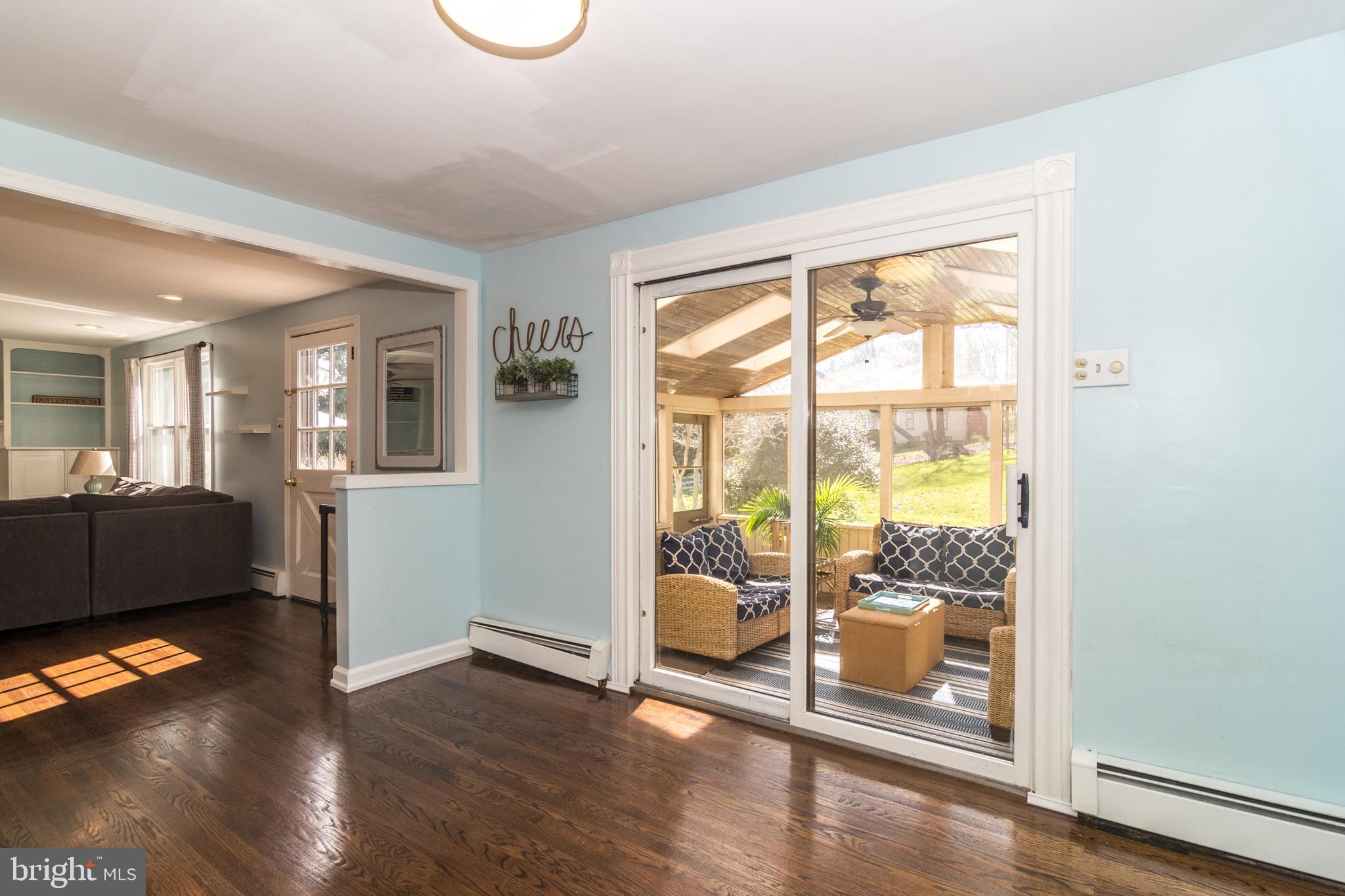 98 Chapman Road Doylestown, PA 18901 - Photo 14 of 49 Glass sliders to Screened porch