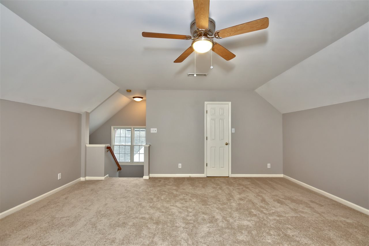 209 Chancellors Ridge Drive Durham, NC 27713 - Photo 21 of 24 Located on the third floor, this large room offers lots of space and privacy - perfect for a playroom, office, workout room or hobby room. Bonus Room