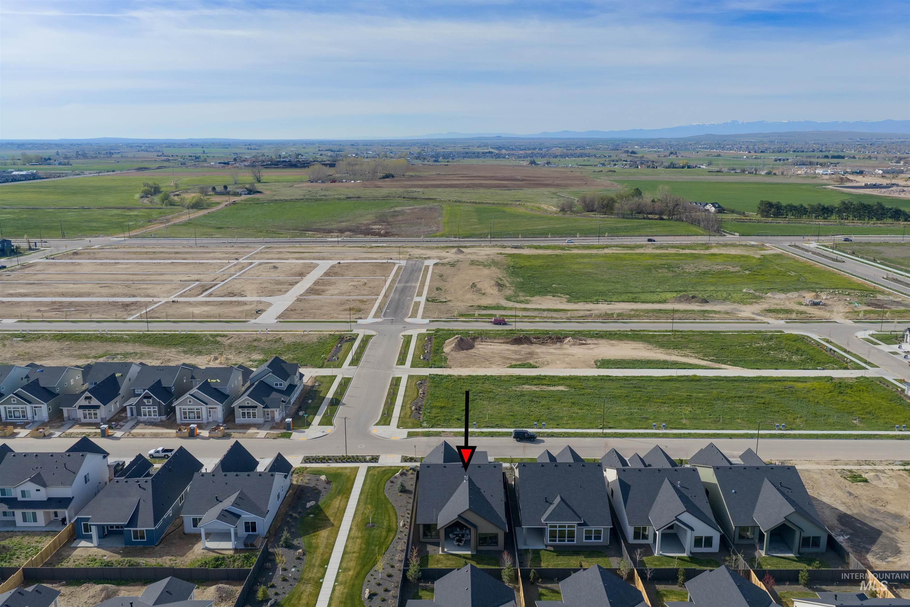 948 East Escalation Street Meridian, ID 83642 - Photo 40 of 44 Overview of rural landscape with nearby suburban area