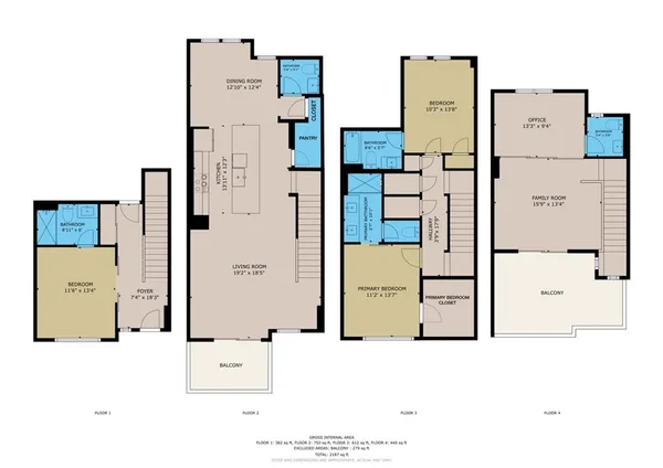a view of a city with tall buildings