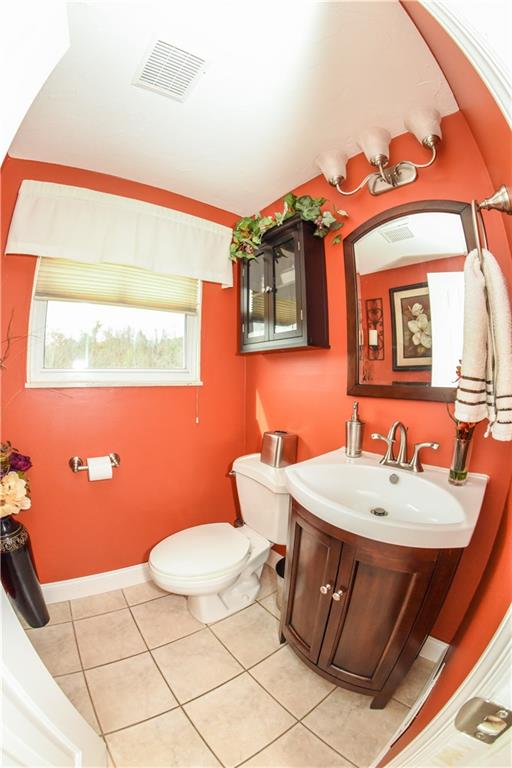 1107 Rankin Road White Oak, PA 15131 - Photo 5 of 21 Updated half bath off kitchen.