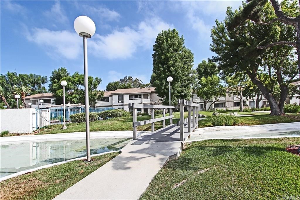 2811 South Fairview Street Santa Ana, CA 92704 - Photo 21 of 24 Another bridge and lighted walkway, pool to your left