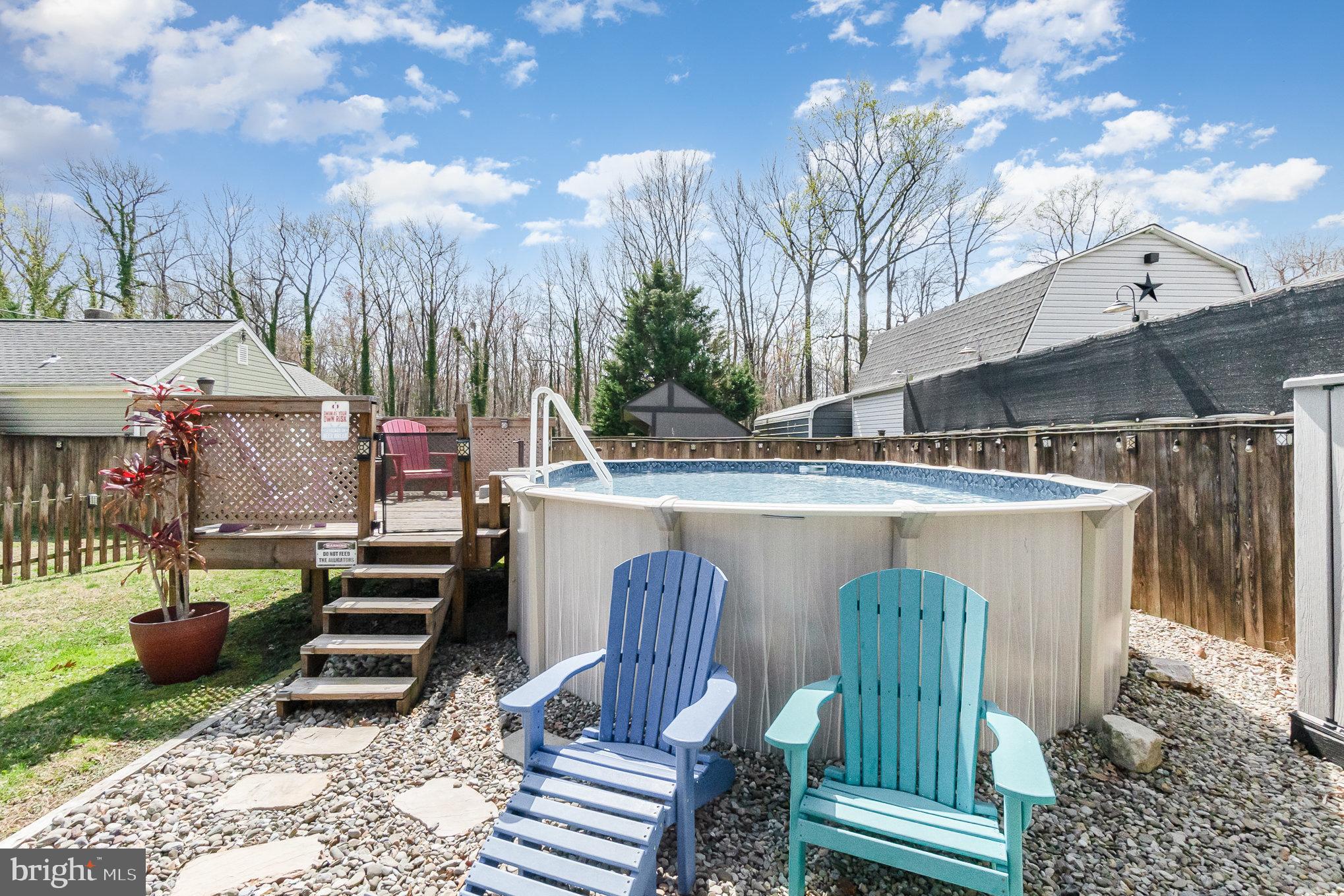 5813 Ebenezer Road White Marsh, MD 21162 - Photo 32 of 46 a view of outdoor space with seating area