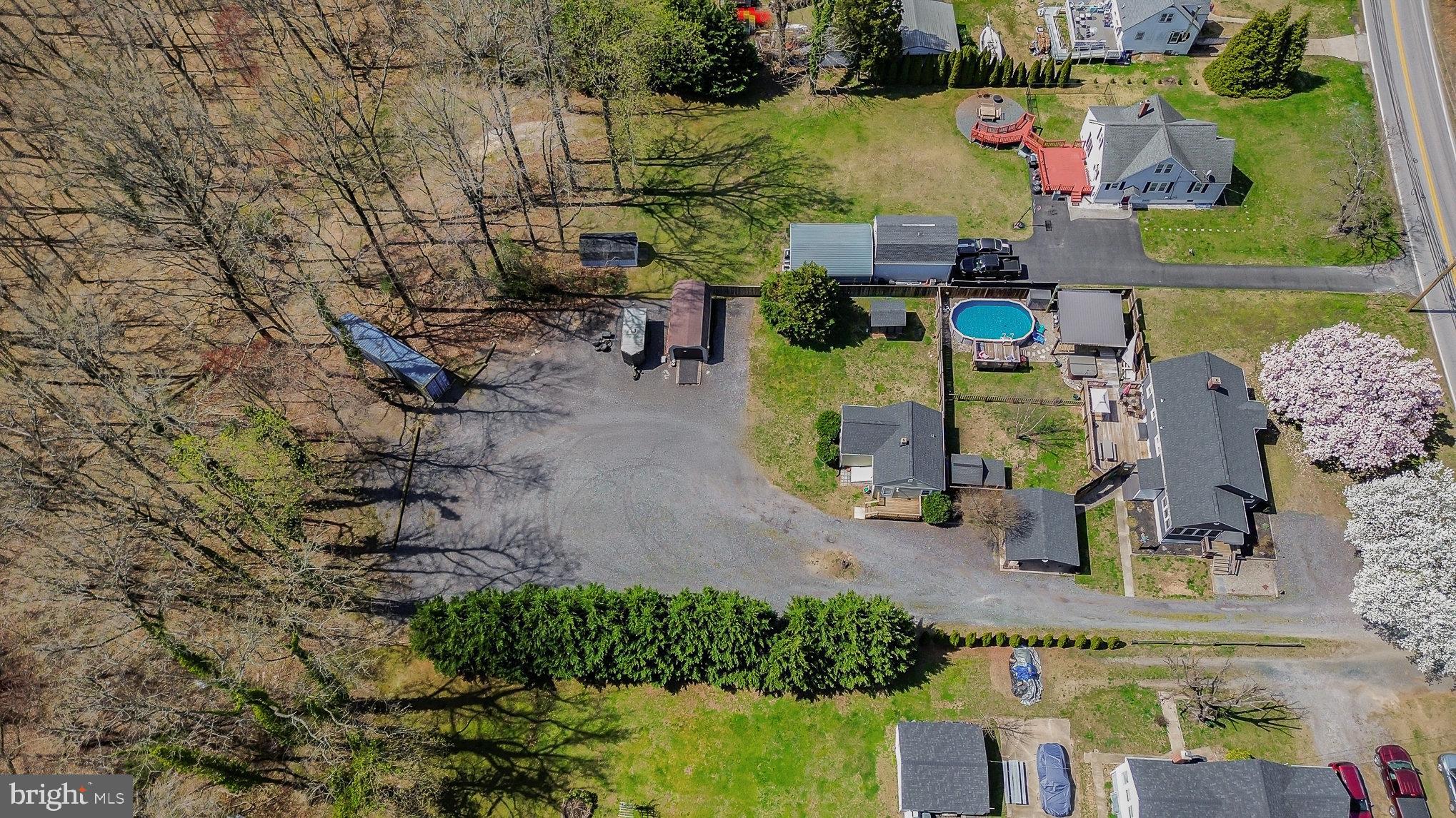 5813 Ebenezer Road White Marsh, MD 21162 - Photo 41 of 46 an aerial view of houses with outdoor space