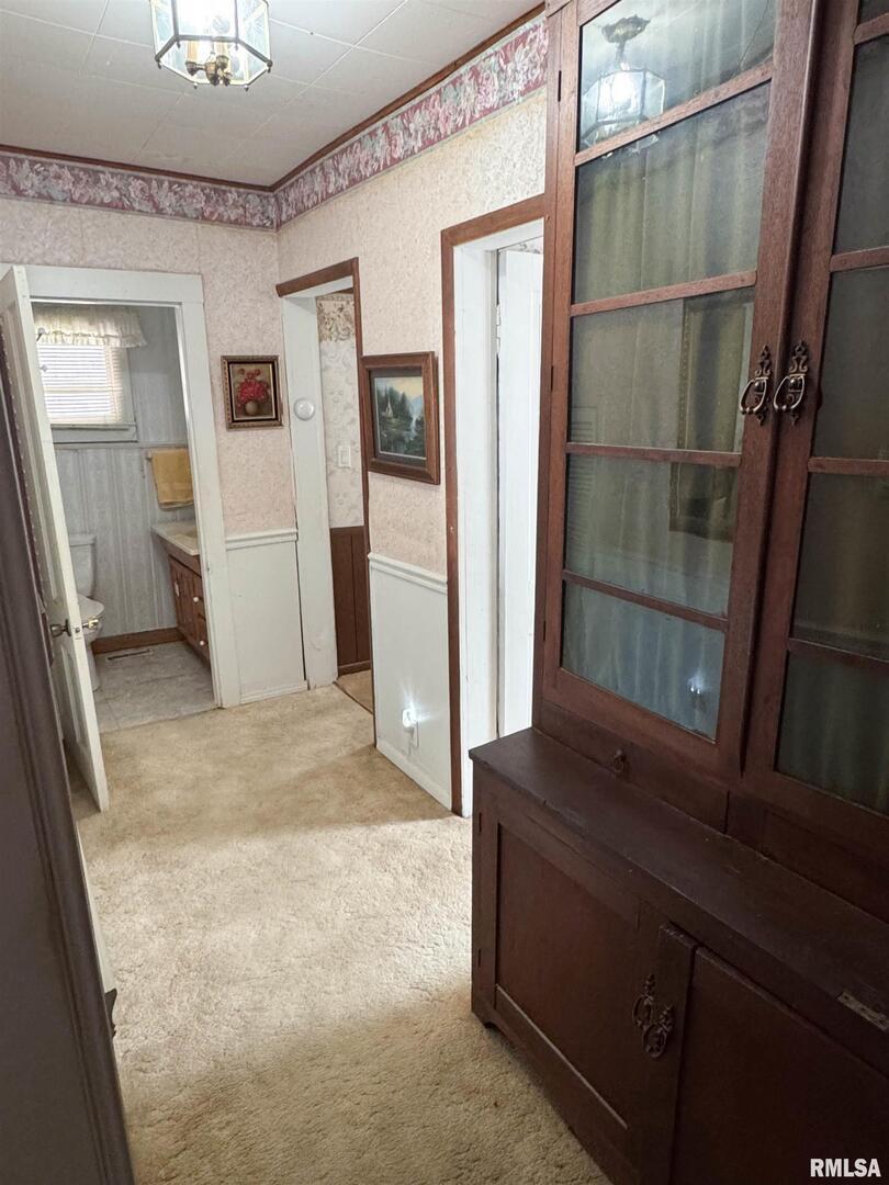 1325 Beech Grove Road Wolf Lake, IL 62998 - Photo 27 of 31 a view of room with a ceiling fan and windows