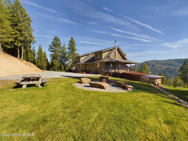 $925,000 | 445 Moose Mountain Lane, Pinehurst, ID 83850