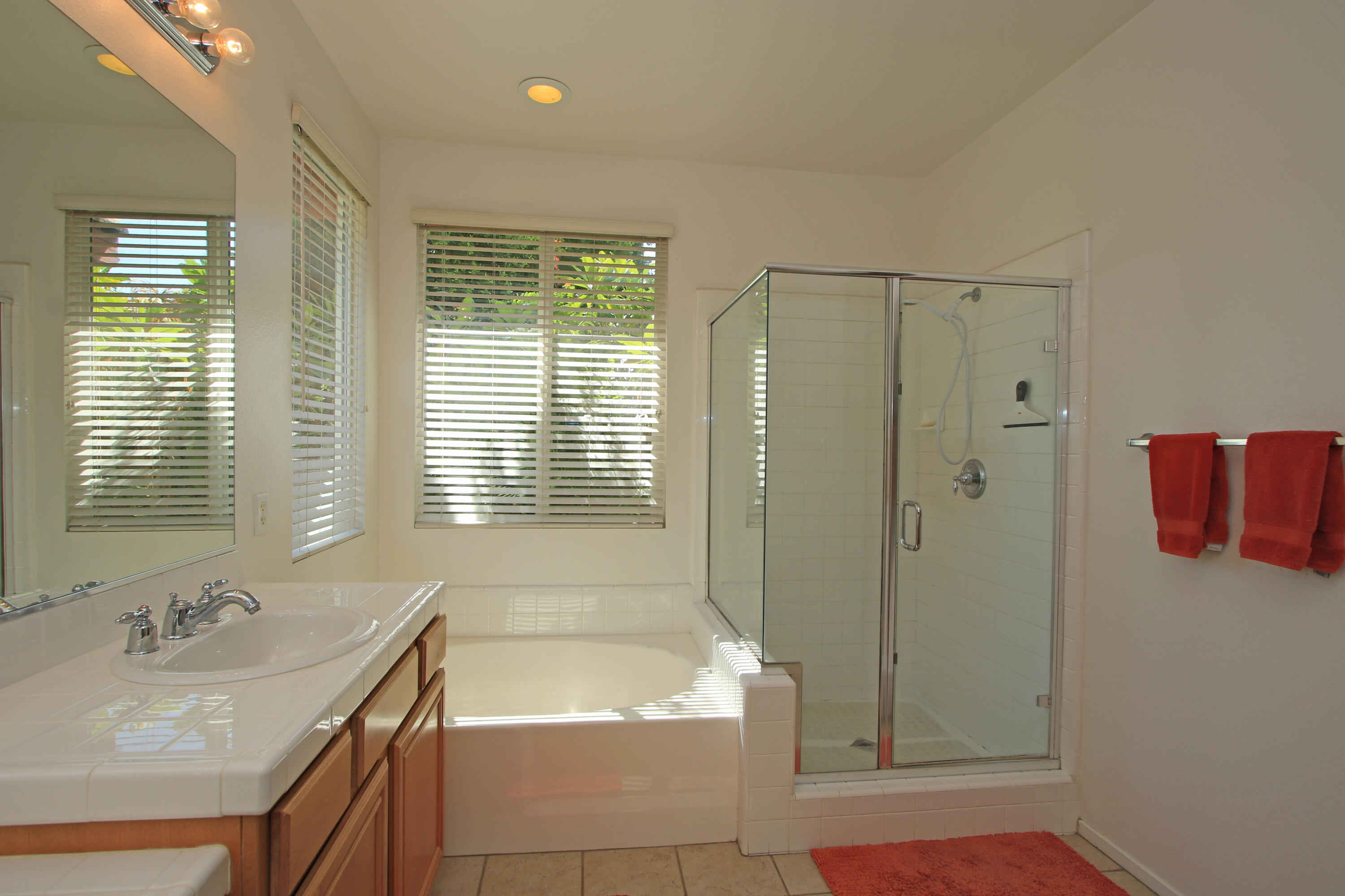 37330 Haweswater Road Indio, CA 92203 - Photo 23 of 47 a bathroom with a tub sink and mirror