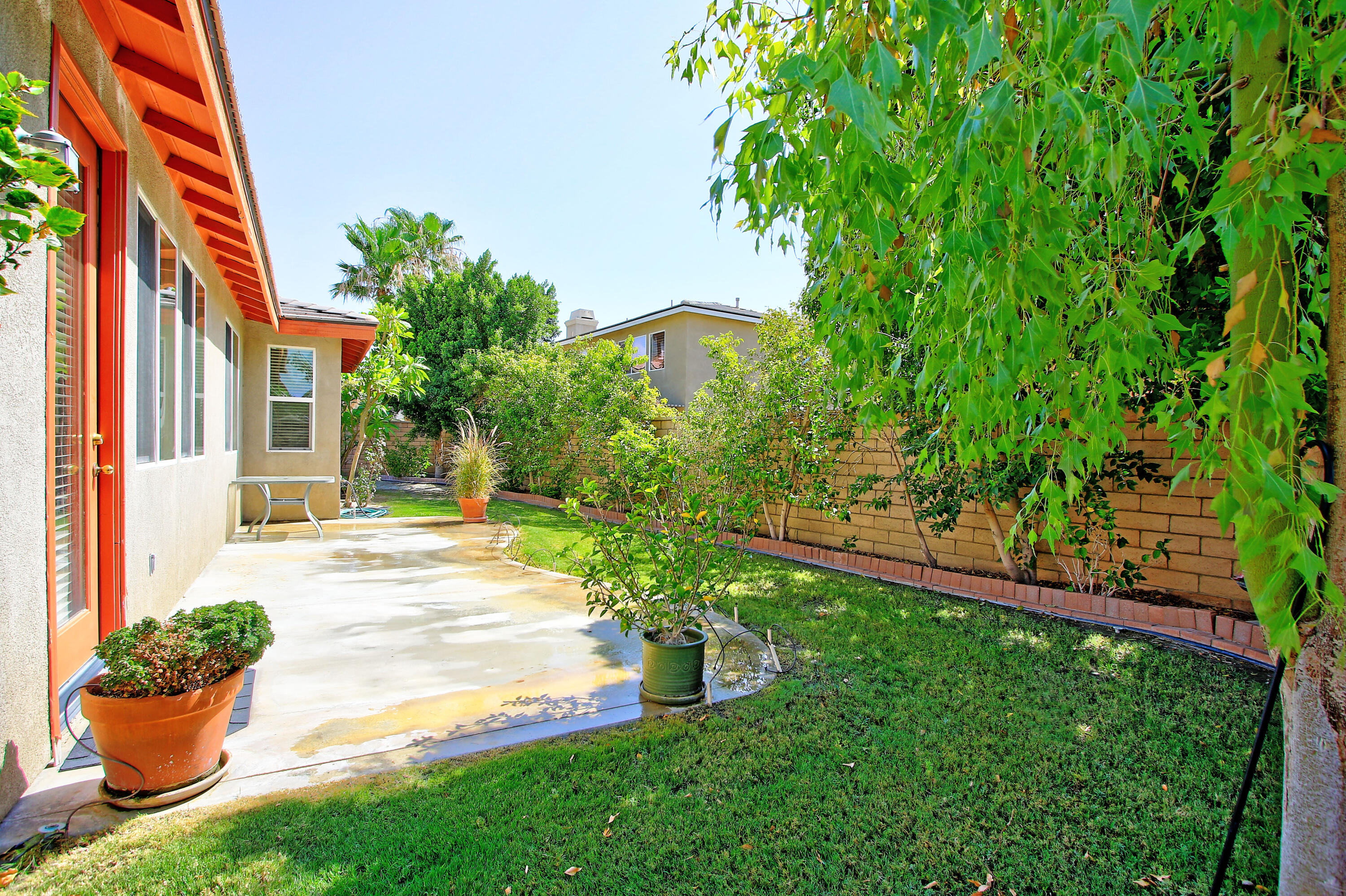 37330 Haweswater Road Indio, CA 92203 - Photo 36 of 47 a view of a garden with a house