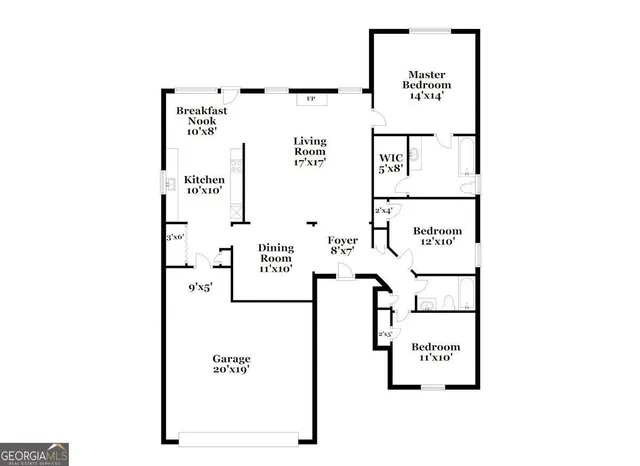 $1,710 | 4609 Jackam Ridge Court, Lithonia, GA 30038