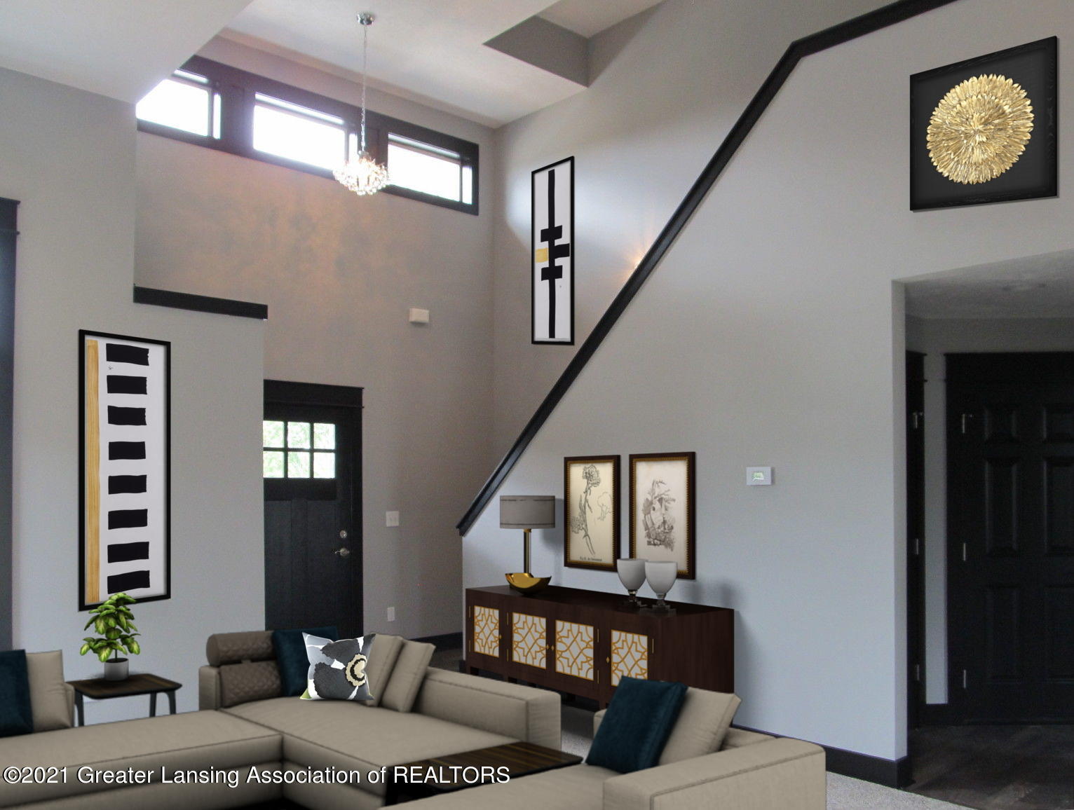 5100 Ruby Road Jackson, MI 49201 - Photo 7 of 15 stairwell 2