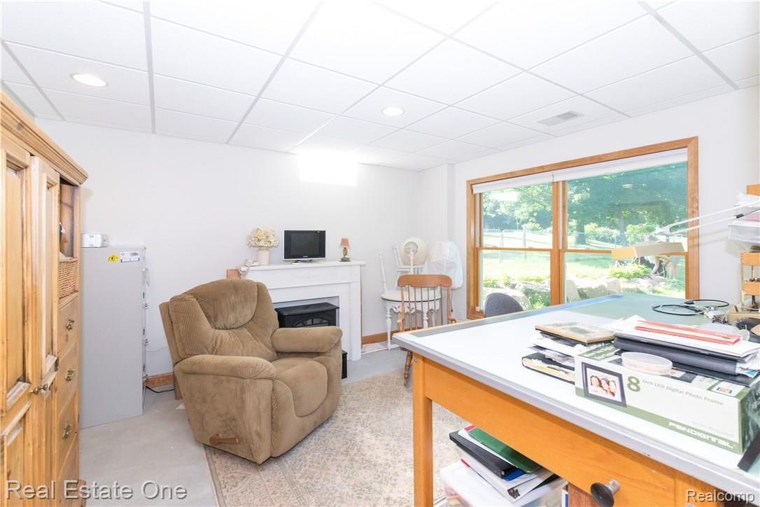 871 Heights Road Lake Orion, MI 48362 - Photo 33 of 38 Extra bonus room!!! Bedroom, office, craft room in the lower level