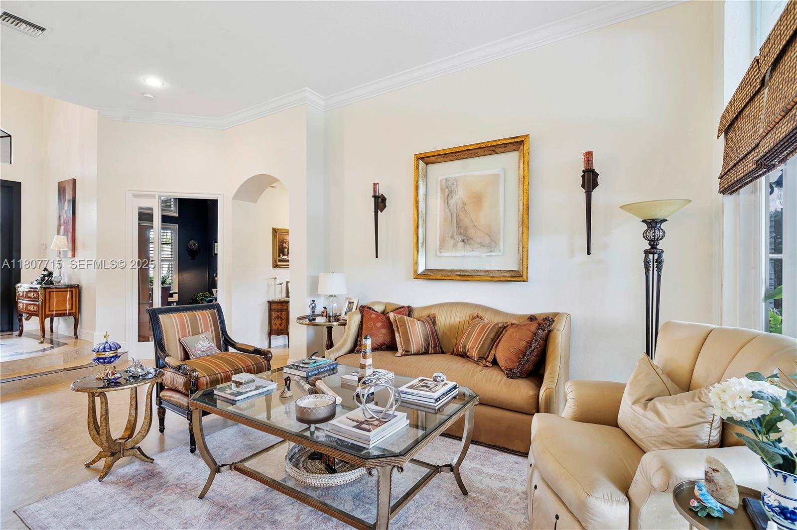 14933 Southwest 33rd Street Davie, FL 33331 - Photo 13 of 88 a living room with furniture and a couch