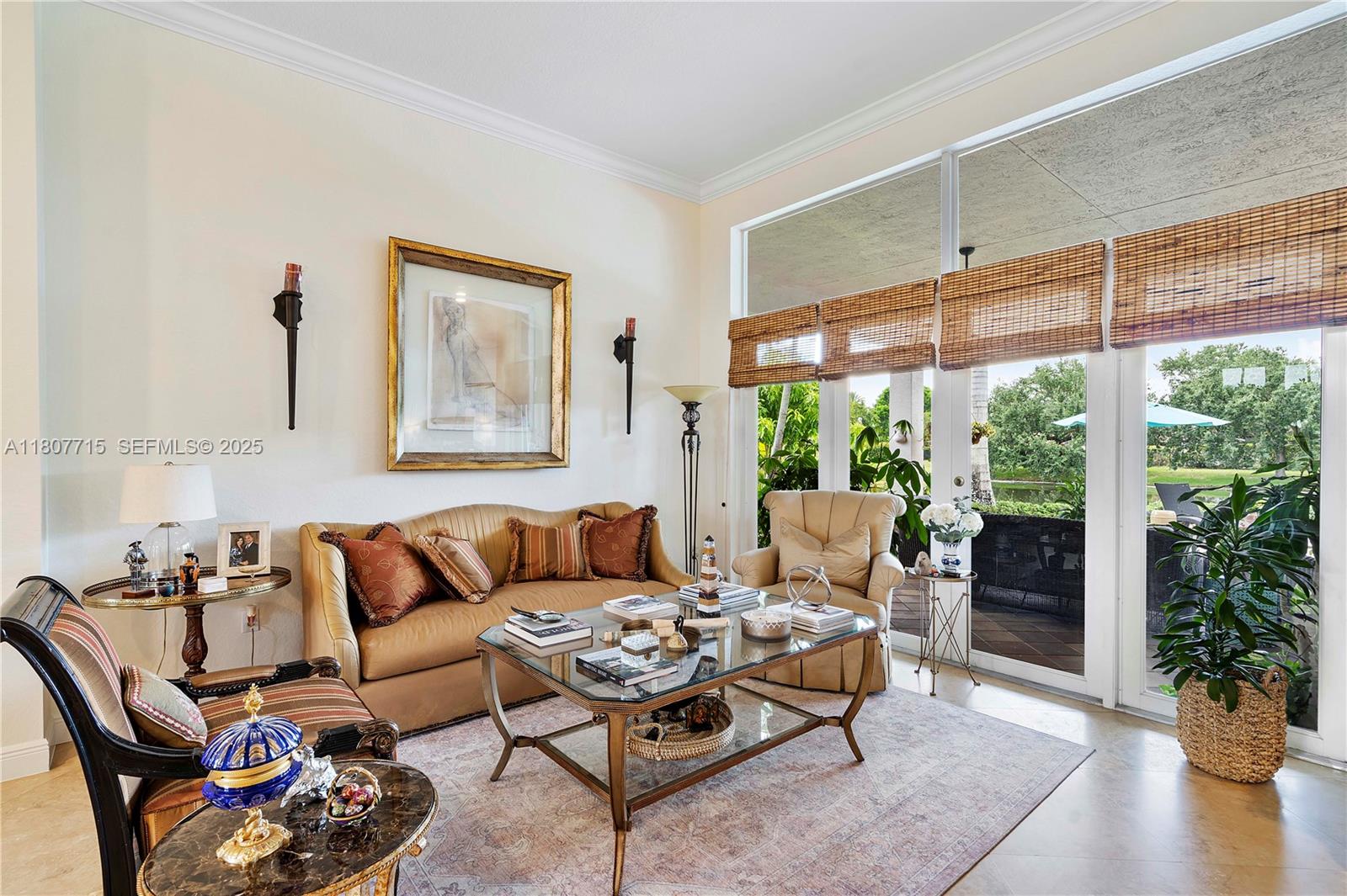 14933 Southwest 33rd Street Davie, FL 33331 - Photo 14 of 88 a living room with furniture and a large window