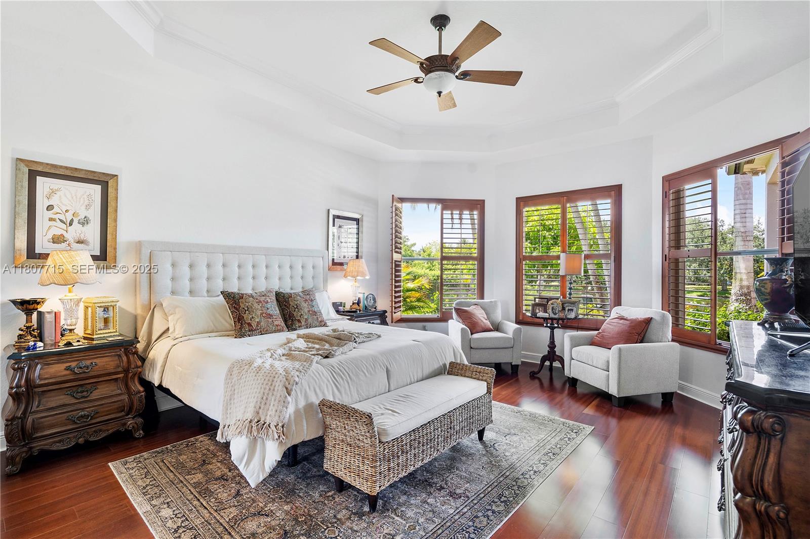 14933 Southwest 33rd Street Davie, FL 33331 - Photo 36 of 88 a bedroom with a bed a couch and a window