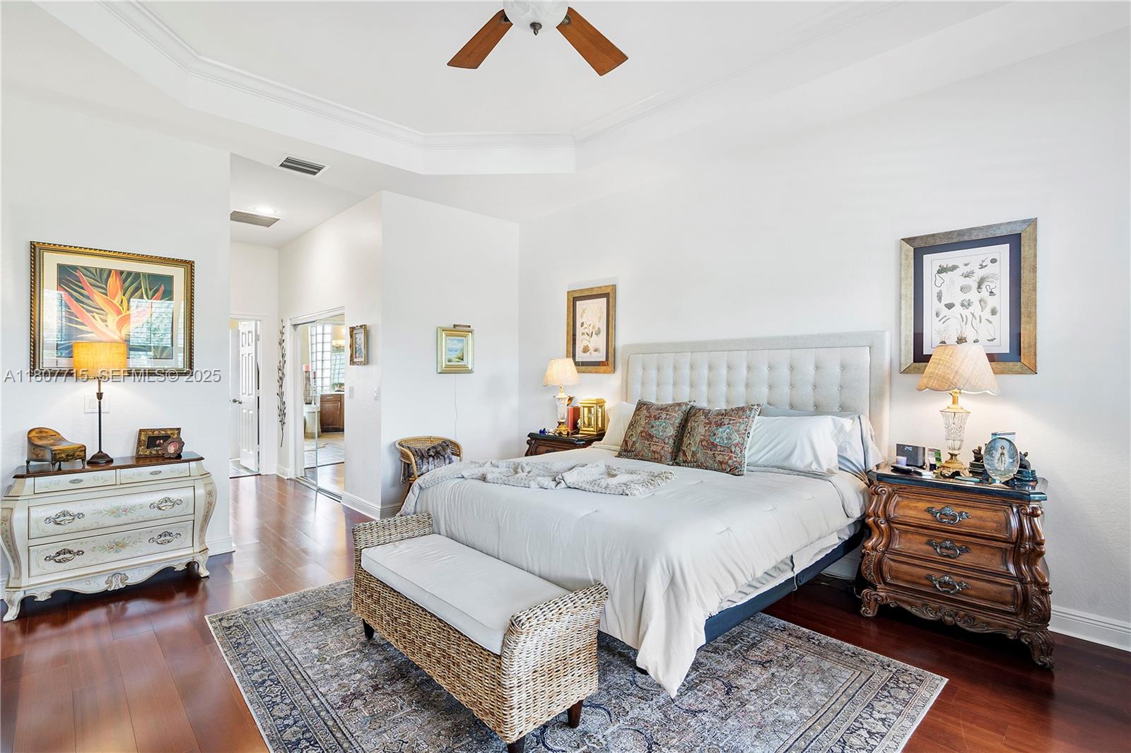 14933 Southwest 33rd Street Davie, FL 33331 - Photo 38 of 88 a bedroom with a bed and a couch