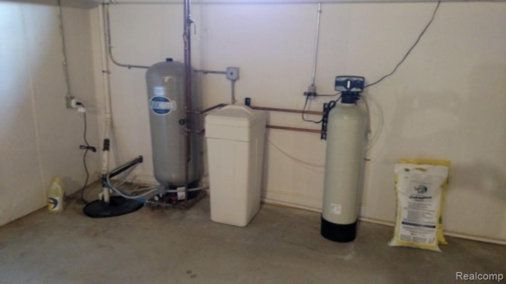 11633 Wilkes Road Yale, MI 48097 - Photo 22 of 30 This view shows the water softener in the basement.