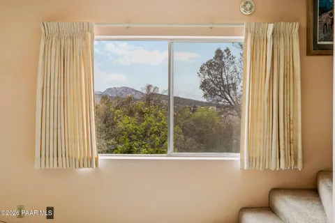 a view of a large window