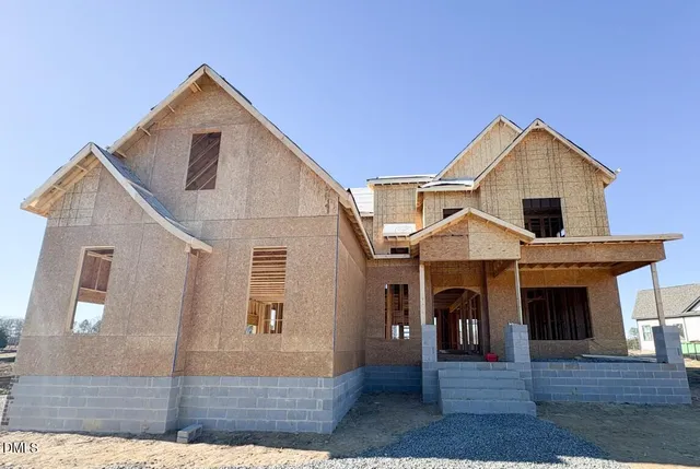 front view of house with a yard