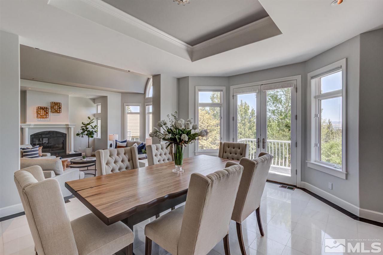 25 Promontory Pointe Reno, NV 89519 - Photo 6 of 40 a dining room with furniture window and wooden floor