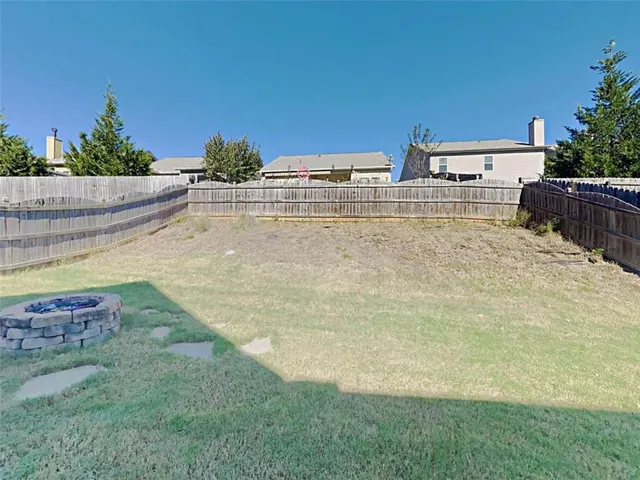 a view of an outdoor space and swimming pool