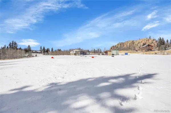 a view of covered with snow