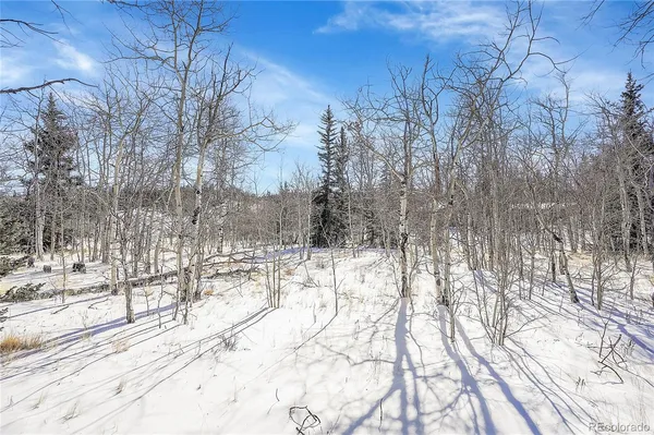 a view of road view covered with snow