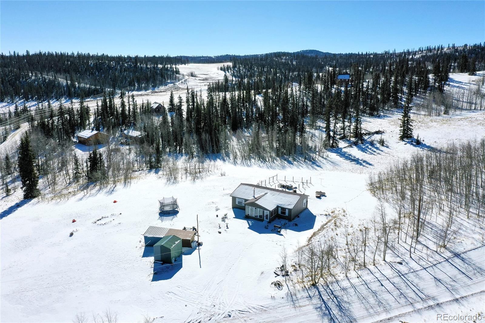 280 Apache Trail Jefferson, CO 80456 - Photo 38 of 50 a view of outdoor space with seating