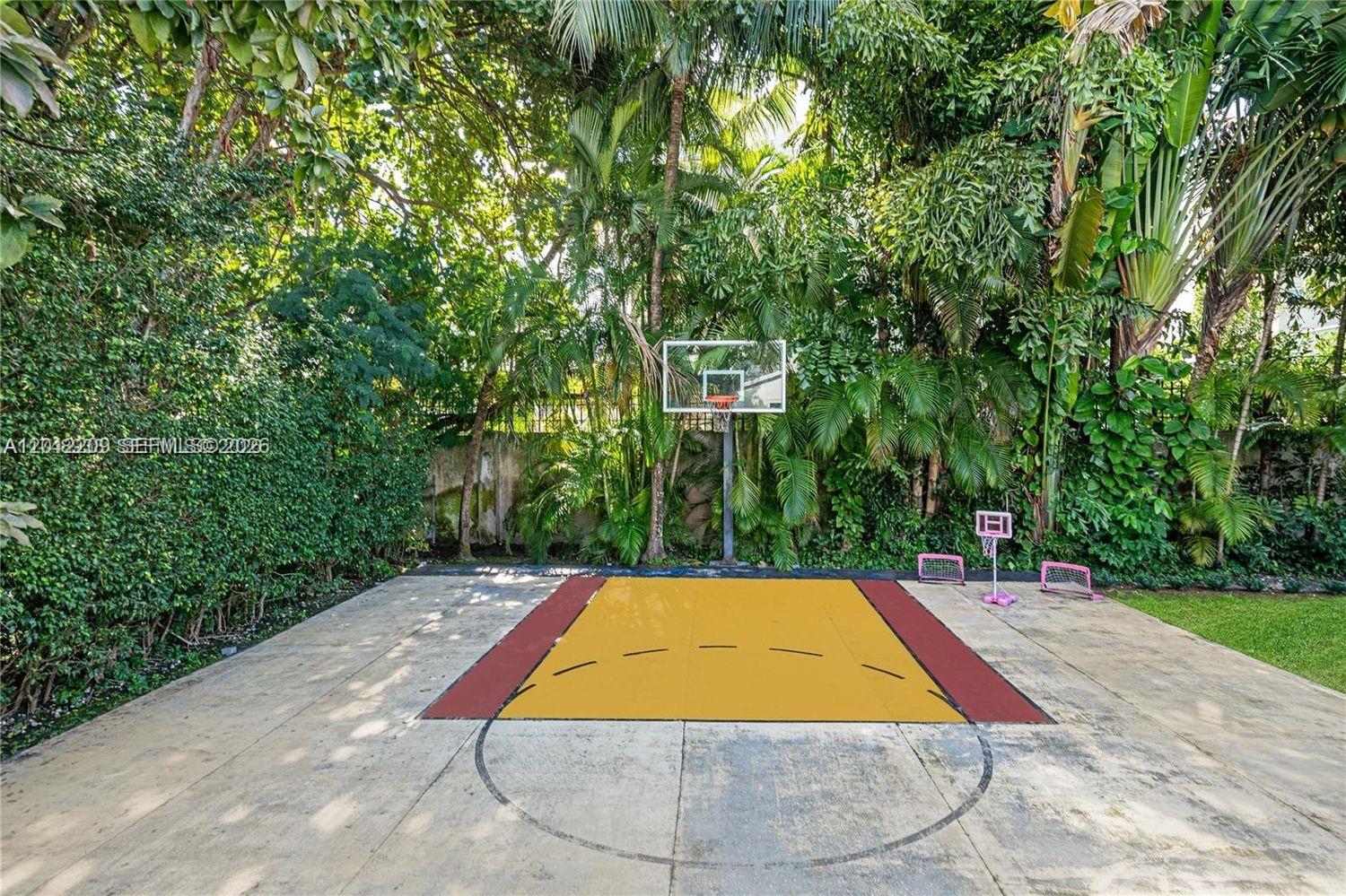 530 Sabal Palm Road Miami, FL 33137 - Photo 26 of 30 a view of a pool with a backyard