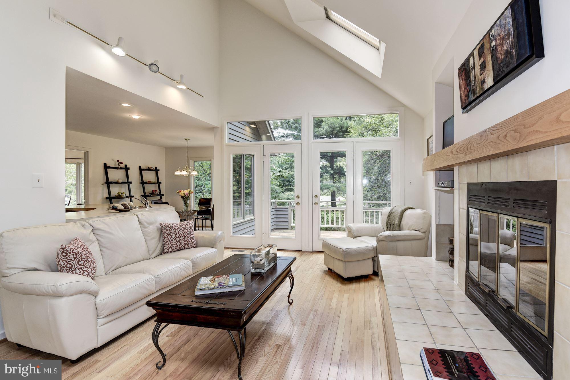 1658 Wild Pine Way Reston, VA 20194 - Photo 10 of 30 Living Room 2 - View/Entrance To Outdoor Deck