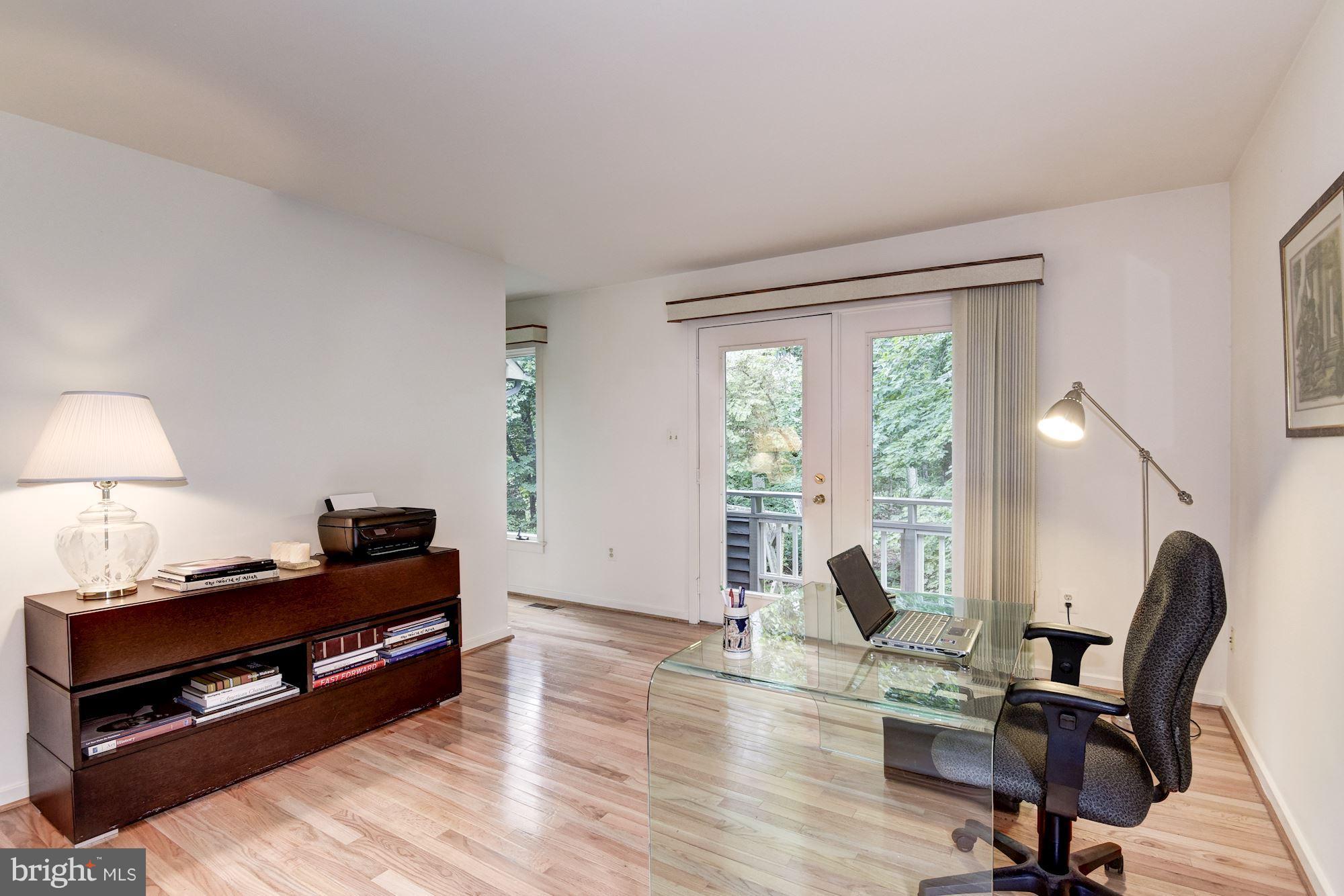 1658 Wild Pine Way Reston, VA 20194 - Photo 12 of 30 Bedroom 5 (Office) - View To 2nd Outdoor Deck