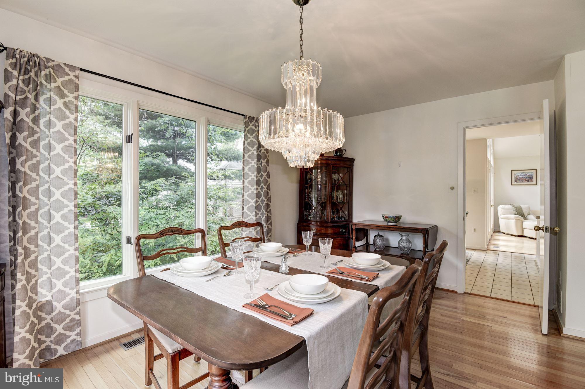 Formal Dining Room, Viewing Kitchen Entrance