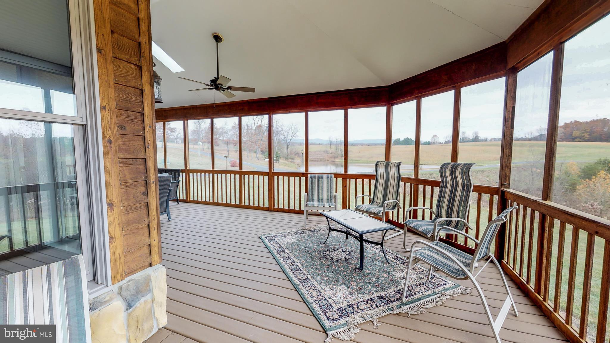1140 New Hope Road Cross Junction, VA 22625 - Photo 21 of 30 View from screened-in deck