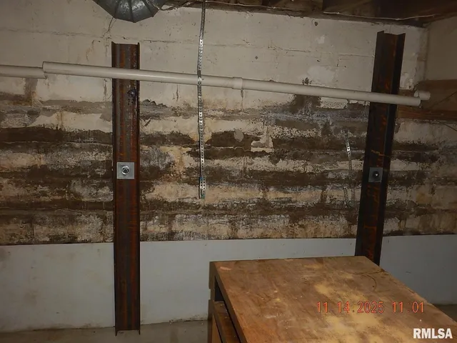 front view of a house with shower