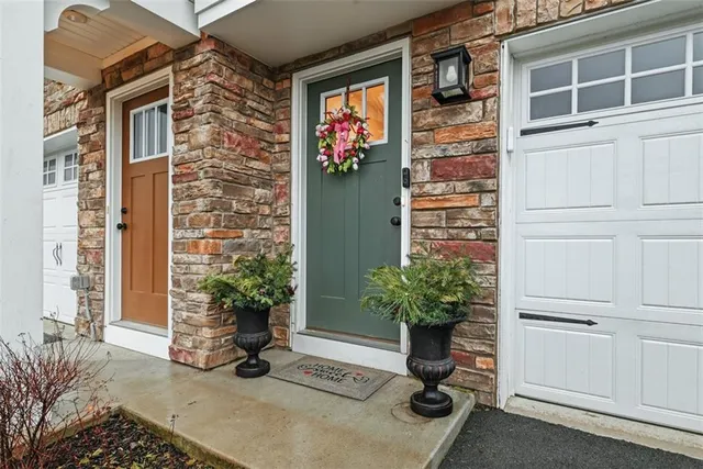 a view of a entryway door of the house