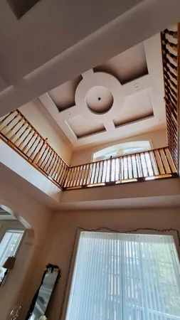 a view of entryway with a front door