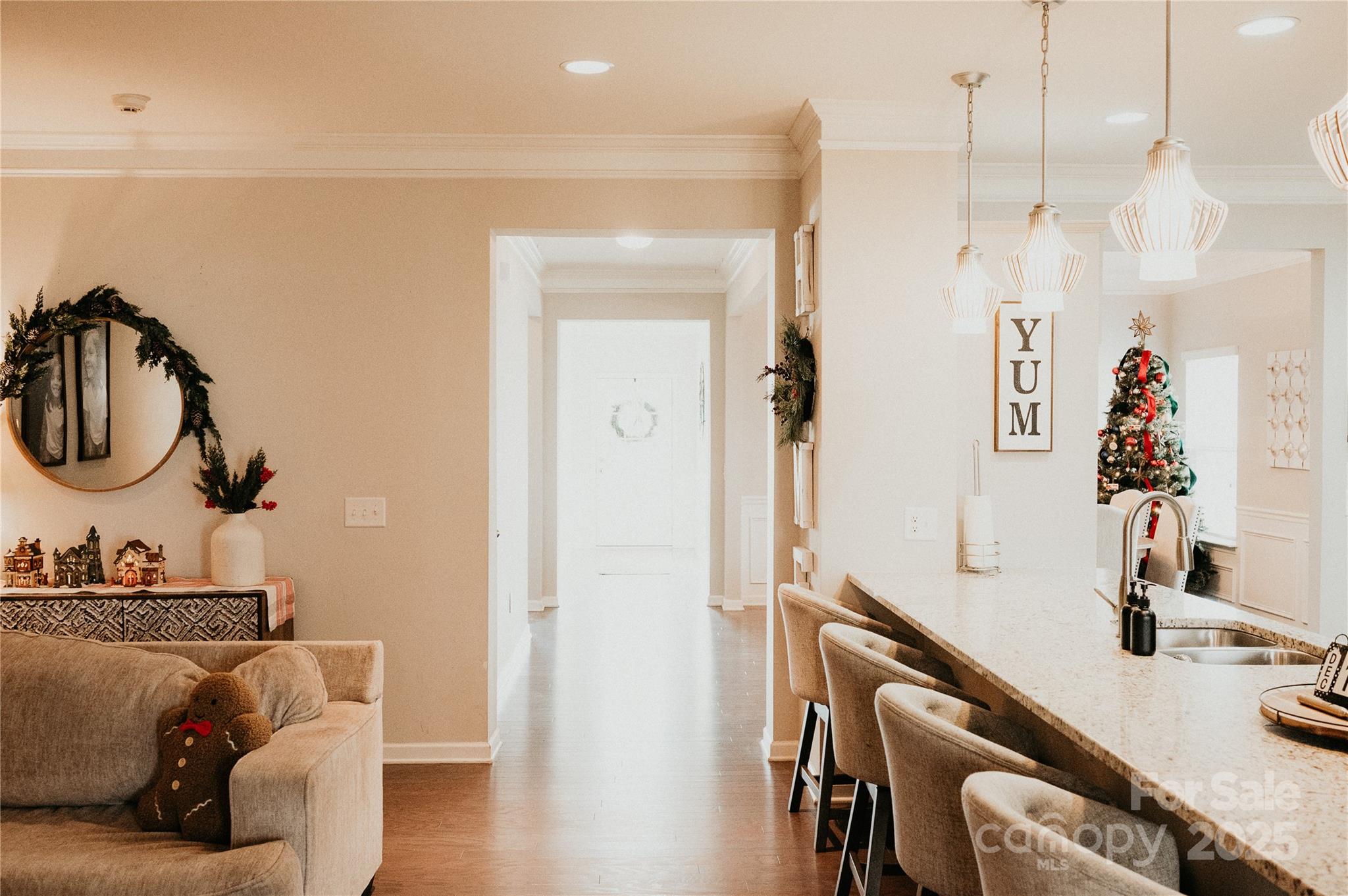 155 Autumn Mist Road Statesville, NC 28677 - Photo 13 of 23 a living room with furniture and a mirror