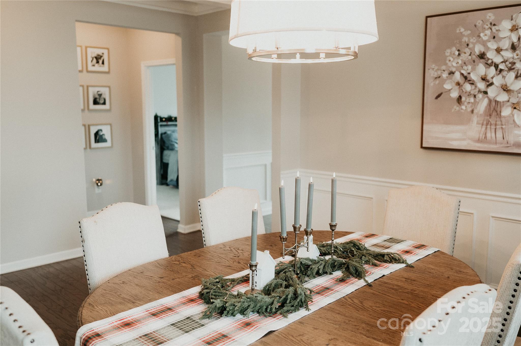 155 Autumn Mist Road Statesville, NC 28677 - Photo 7 of 23 a bedroom with a bed and wooden floor