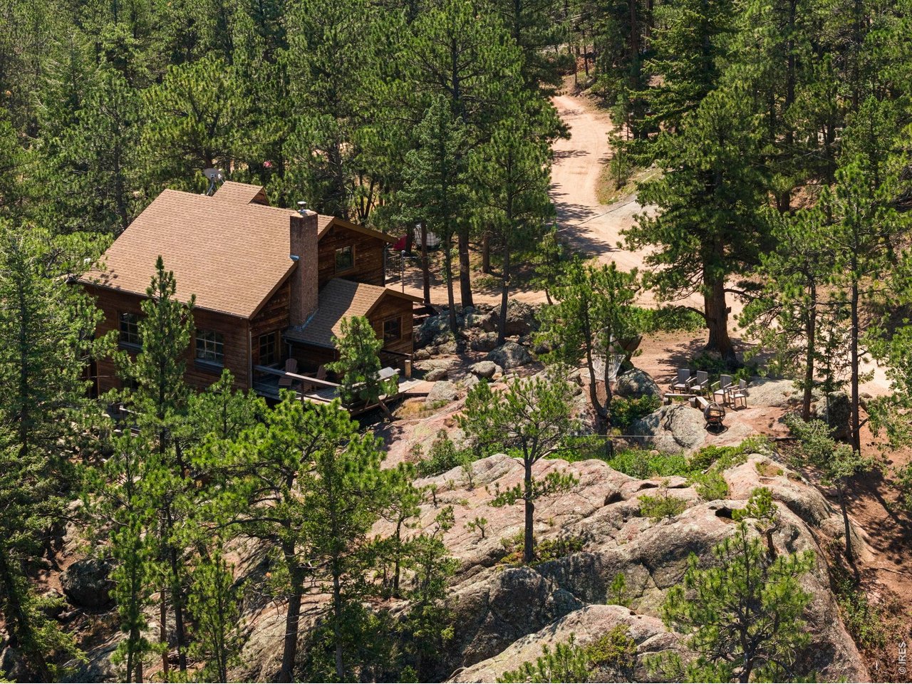 128 Elk Road Lyons, CO 80540 - Photo 43 of 50 So many rock outcroppings!
