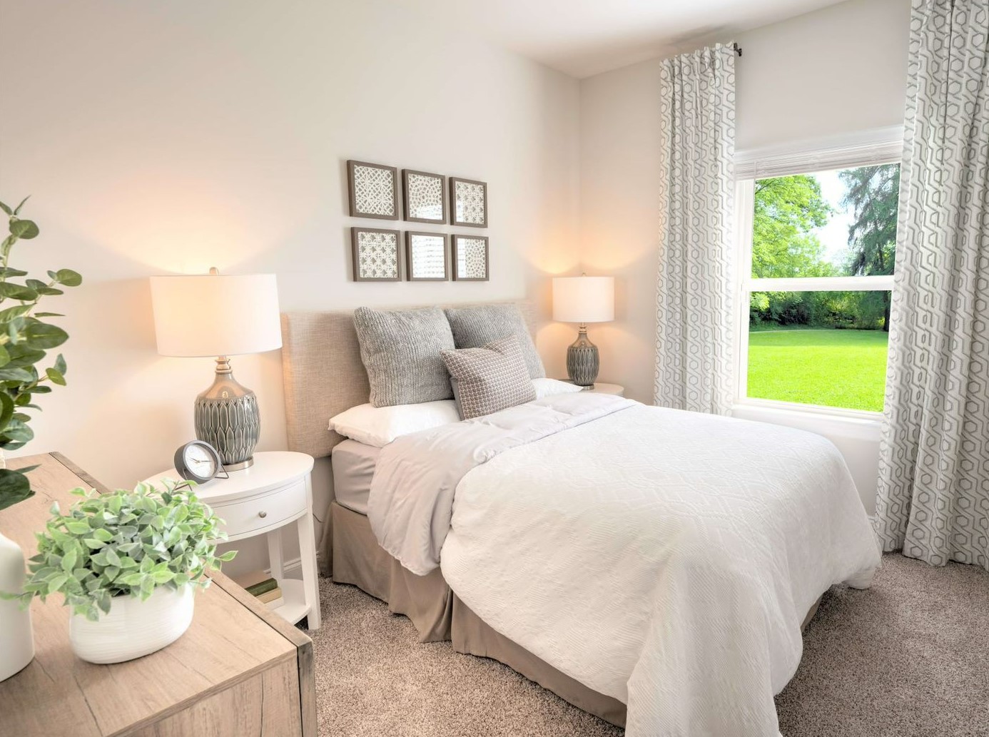 7413 Blue Gable Road Hermitage, TN 37076 - Photo 9 of 13 a bedroom with a bed table and a window