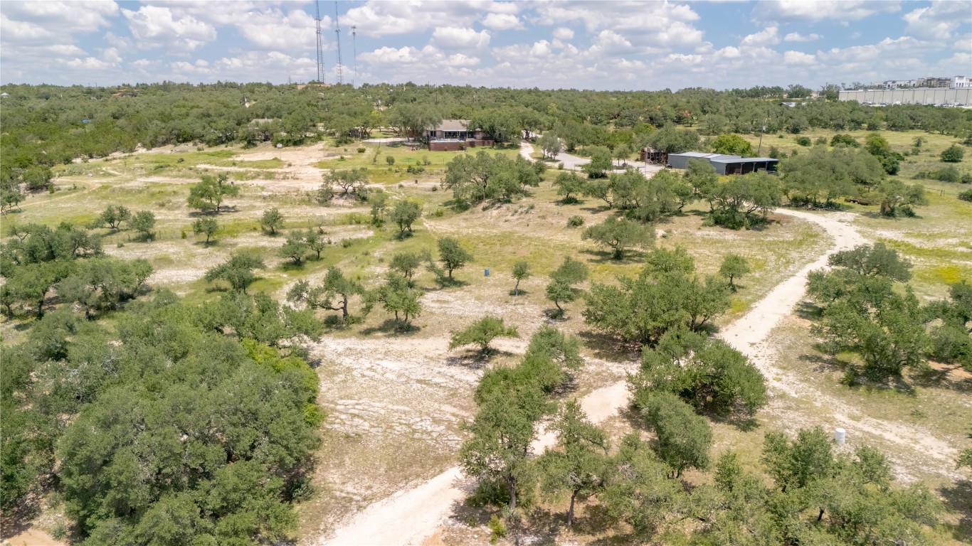 110 Longhorn Lane Dripping Springs, TX 78620 - Photo 33 of 40 an aerial view of residential houses with outdoor space and trees