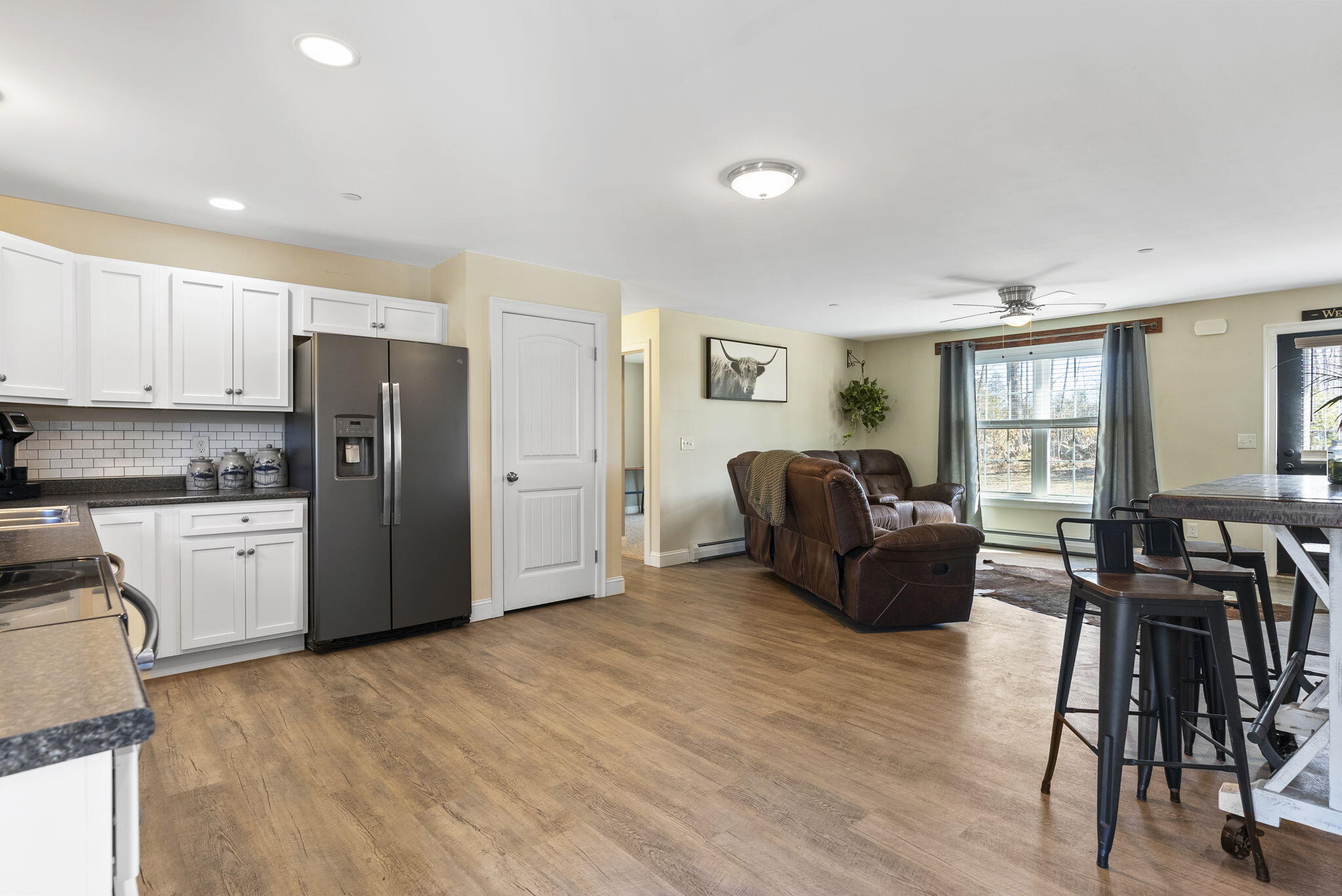 408 Deering Ridge Road East Waterboro, ME 04030 - Photo 20 of 50 Kitchen and Living Room
