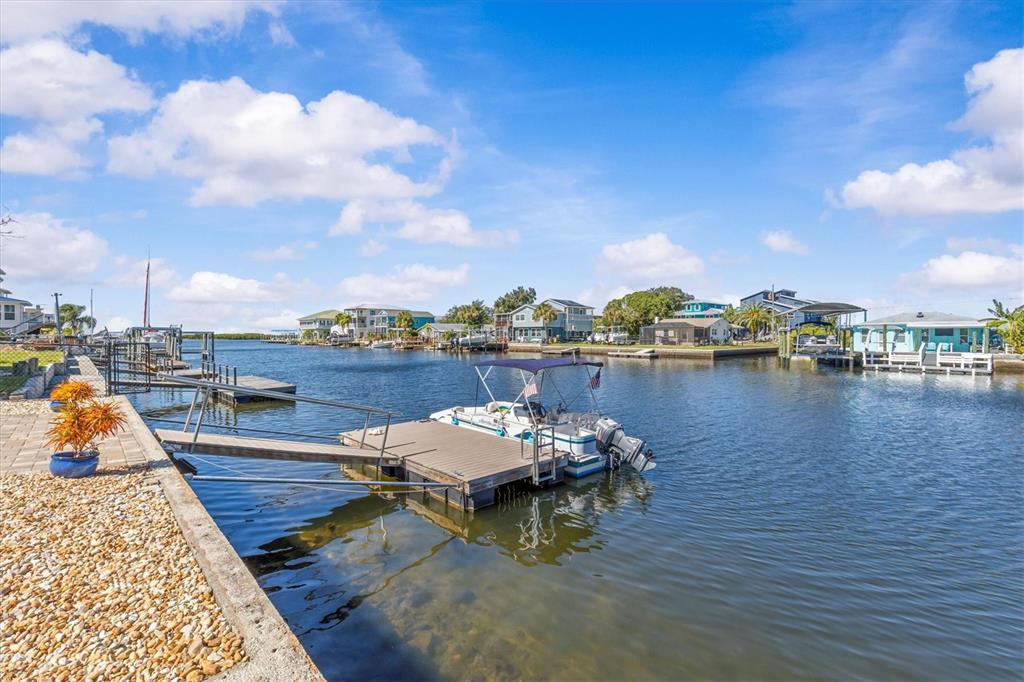 3391 Mangrove Drive Hernando Beach, FL 34607 - Photo 10 of 52 a lake view with sitting space