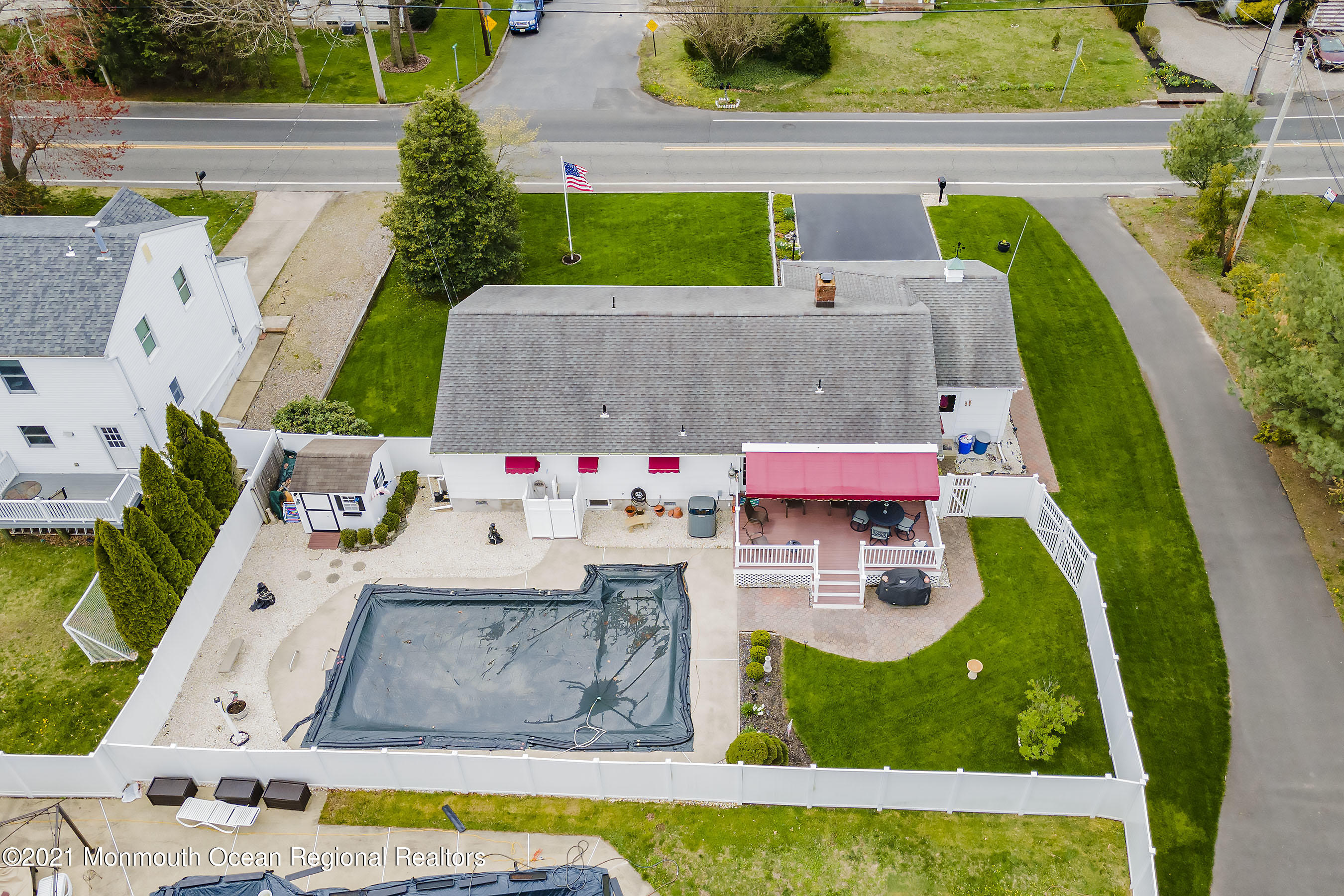 3605 River Road Point Pleasant, NJ 08742 - Photo 32 of 38 Rear Aerial 1