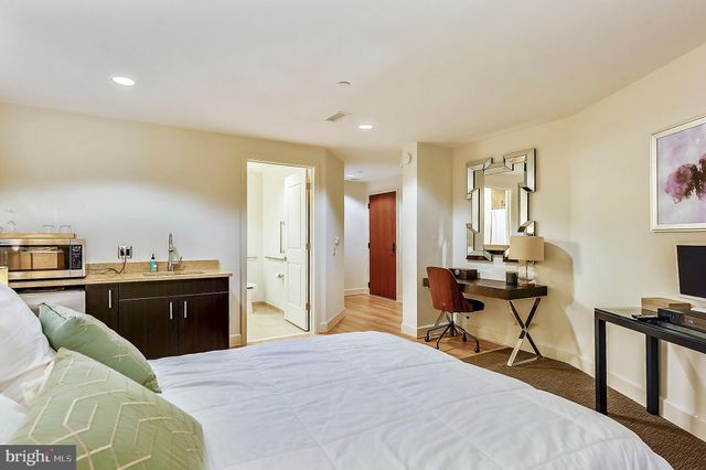 a view of a building with many windows