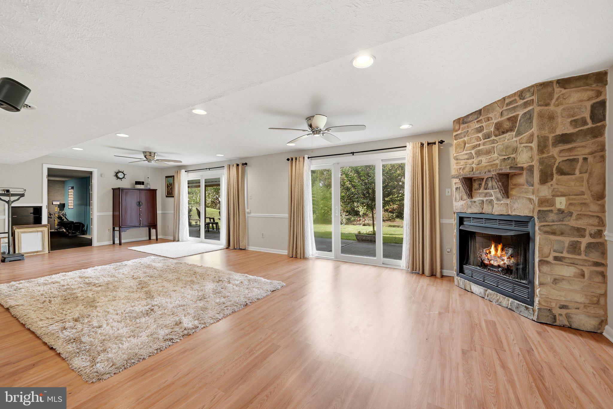 291 Huntersridge Road Winchester, VA 22602 - Photo 46 of 70 Rec Room w/ Gas Fireplace