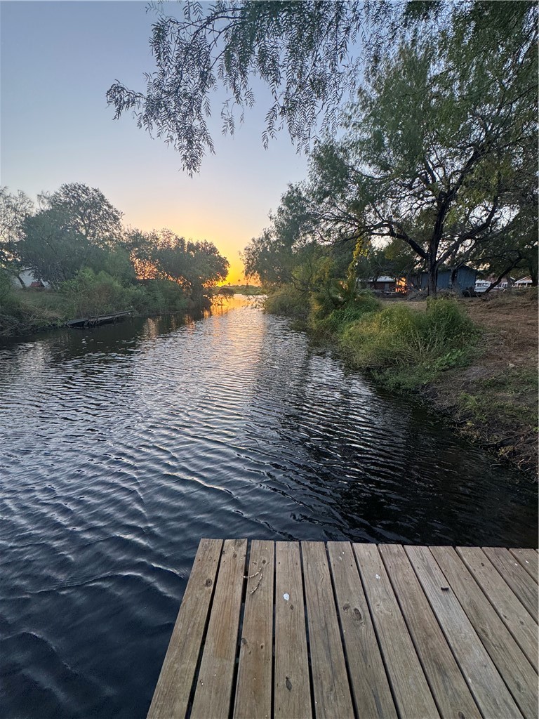 View of canal from lot